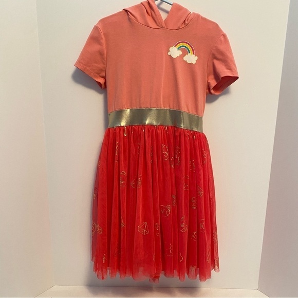 Disney Pixar Other - Disney Pixar Turning Red Girls Red Panda Hoodie Tutu Dress Size Small 6/6X